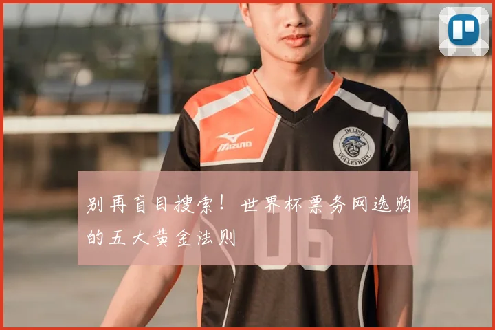 别再盲目搜索！世界杯票务网选购的五大黄金法则